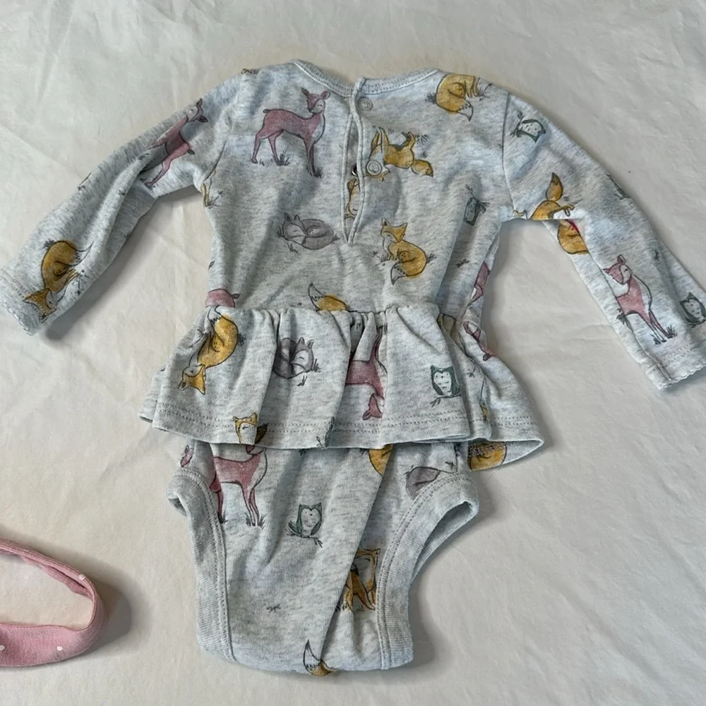 Carter’s bundle of 3 baby girl outfits. All long sleeve and in GREAT CONDITION.